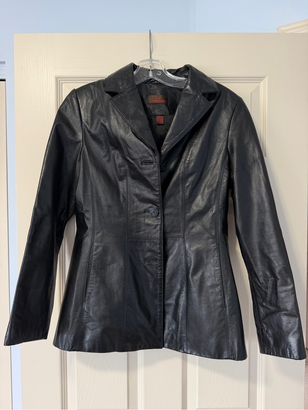 Danier Women's Black Leather Jacket